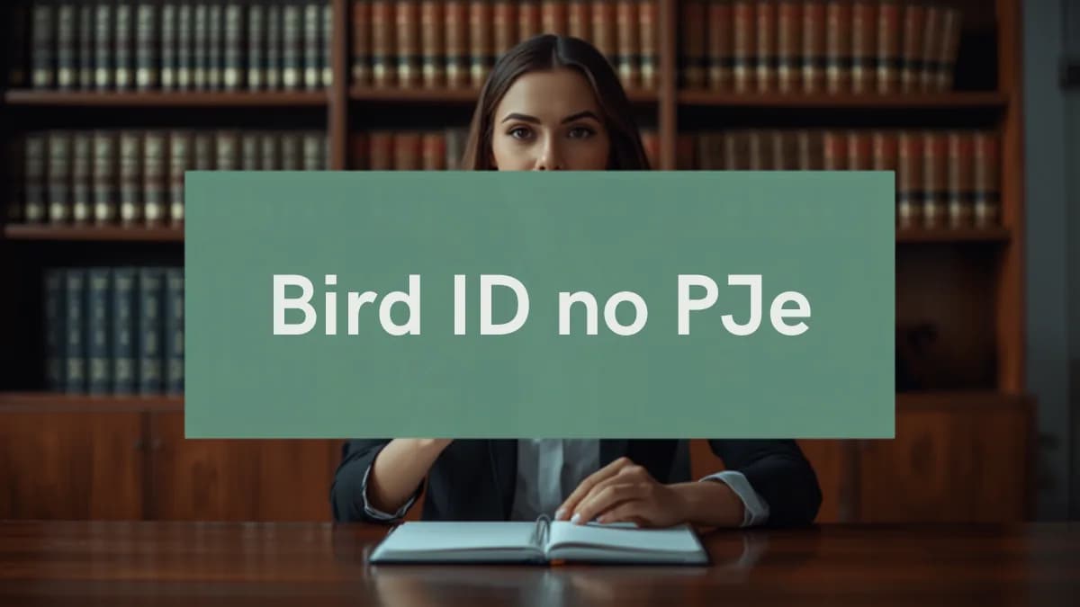 Bird ID não funciona no PJeOffice? Guia Rápido para Advogados